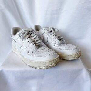 White Air Force 1s women’s size 7